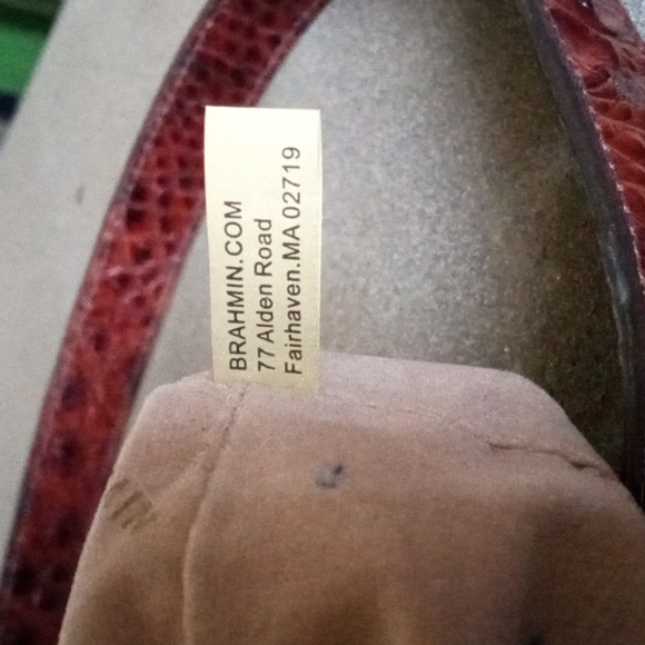 BRAHMIN "Johanna" Pecan Melbourne Medium Hobo Shoulder Bag Purse - Picture 14 of 14